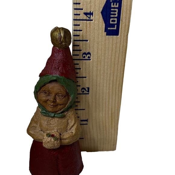 Cairn Studio Tom Clark Wood Spirit Gnome L-2 JINGLE SERIES 4" 1986 Vtg Figurine - Picture 7 of 9